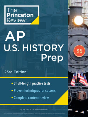 cover image of Princeton Review AP U.S. History Prep